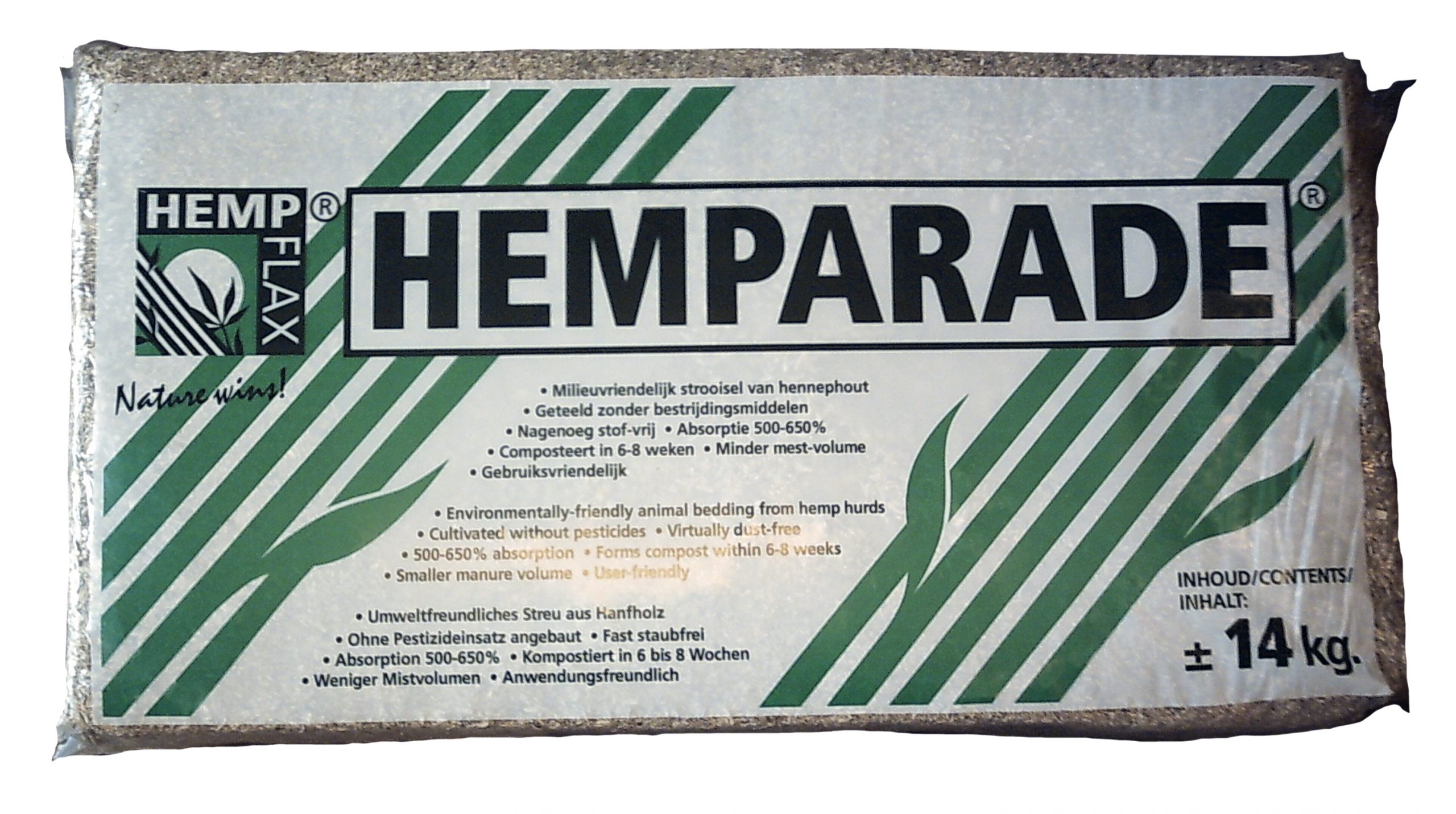 Hemparade Hemp hurd animal bedding for chickens and horses