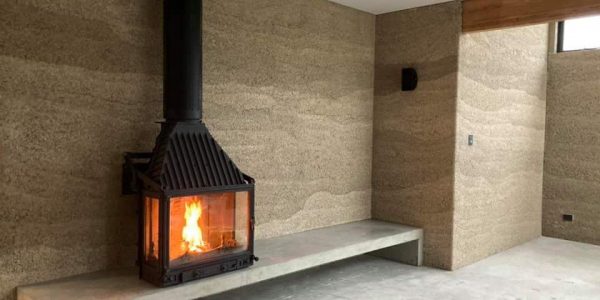 Tradical® Hempcrete Home Australia Fireplace
