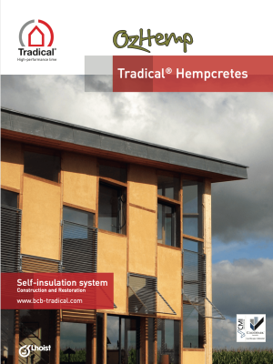 OzHemp Tradical® Hempcrete Design & Installation Guide – Cover OzHemp Tradical® Hempcrete Design & Installation Guide